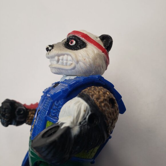 Teenage Mutant Ninja Turtles action figure vintage TMNT Panda Khan 1990 - Picture 4 of 11